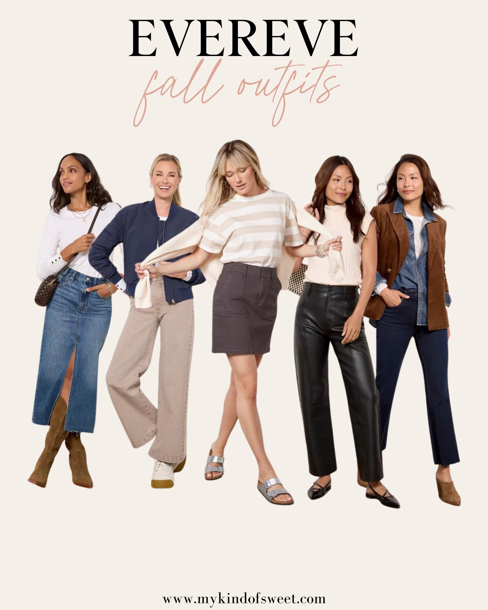 These outfits from Evereve are so great for fall. I love the layers! 

#LTKStyleTip #LTKSeasonal