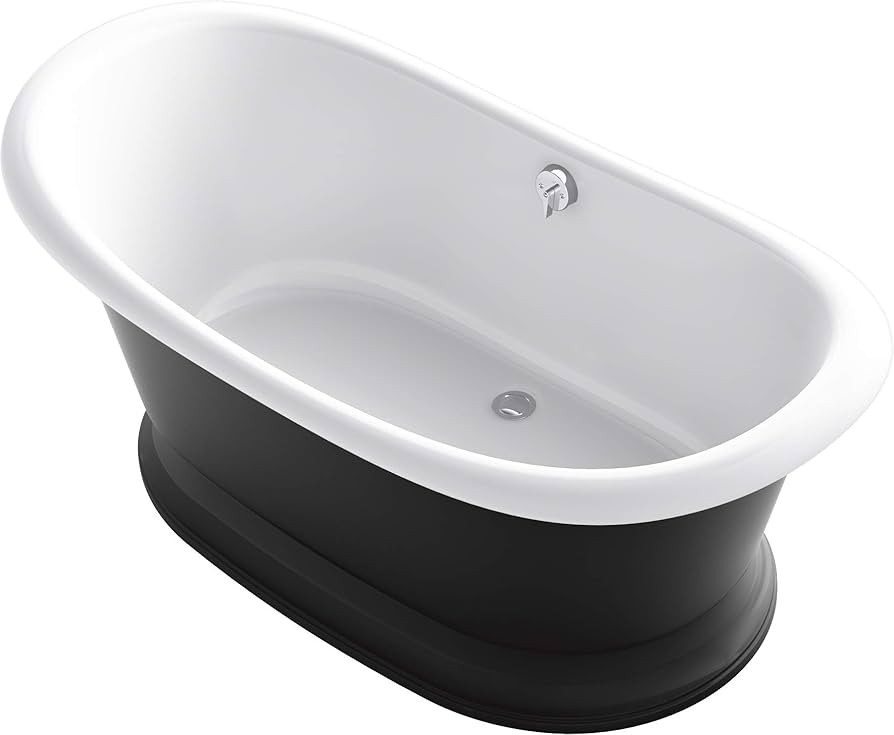 Kohler 21000-P5-0 Artifacts Freestanding Bath, White | Amazon (US)