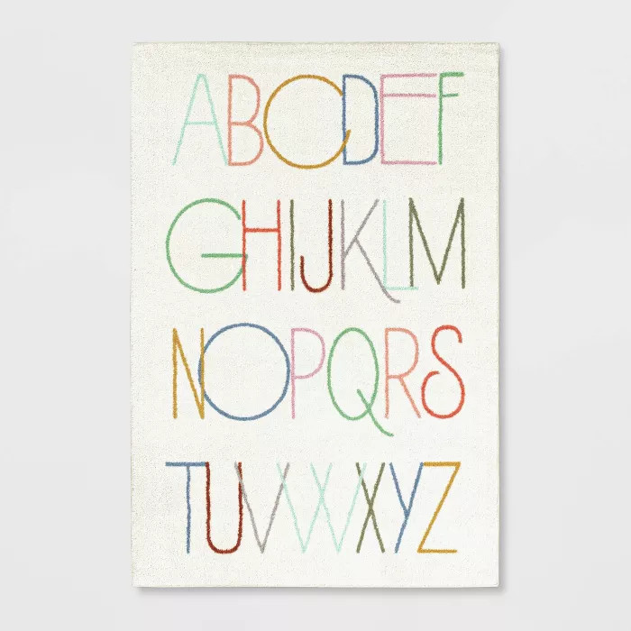 4'x5'6" Printed Tufted Rug - Pillowfort™ | Target