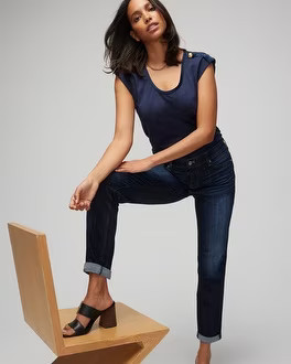 Short-Sleeve Utility Tee | White House Black Market