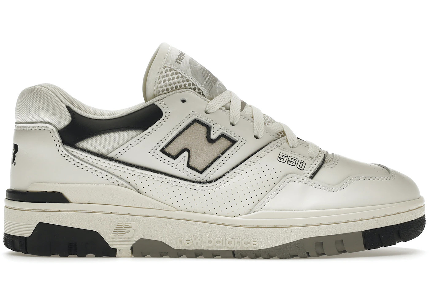 New Balance 550 Cream Black | StockX