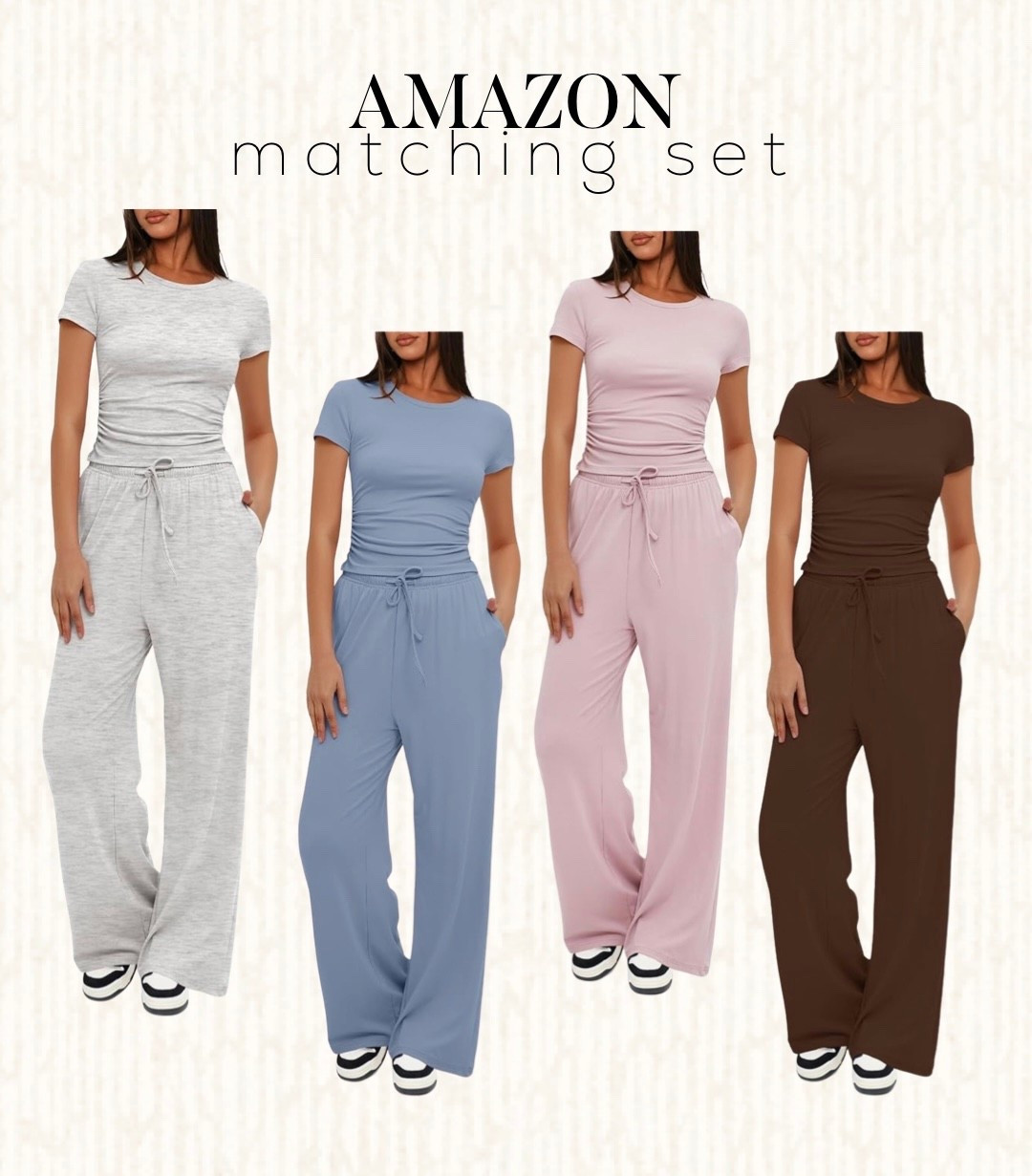 I love these sets!! Wearing a XL. I’m only 5.3 but still get the longer one and they are perfect!! 



#LTKootd #LTKMidsize #LTKmomlife