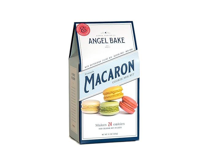 French Macaron Baking Mix With Swiss Buttercream Filling. Baker's Choice Single Step Formulation.... | Amazon (US)