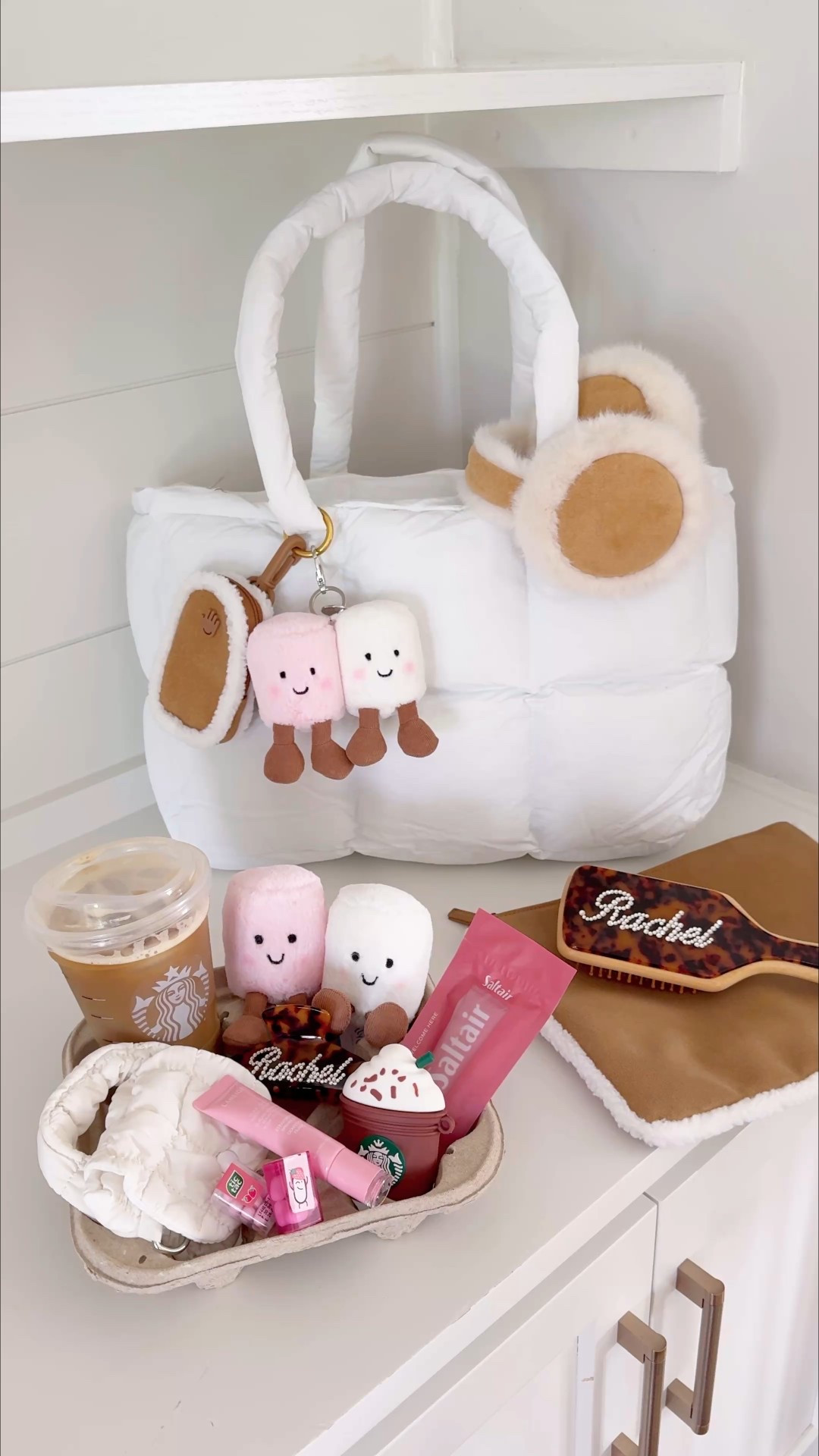 Amazon puffer bag, amazon bag charms, Jellycat, amazon gifts for her, amazon gift guide for her, amazon gift ideas for her, gift basket

These drink trays are so fun to use to make a themed gift basket for someone!😍 add a drink (canned or fresh!) gift cards, cute themed items; etc!🎀 

#LTKFindsUnder50 #LTKHoliday #LTKGiftGuide