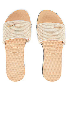 Havaianas You Malta Metallic Sandal in Golden from Revolve.com | Revolve Clothing (Global)