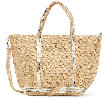 Raffia and sequins S Cabas Tote - VANESSA BRUNO | 24S (APAC/EU)