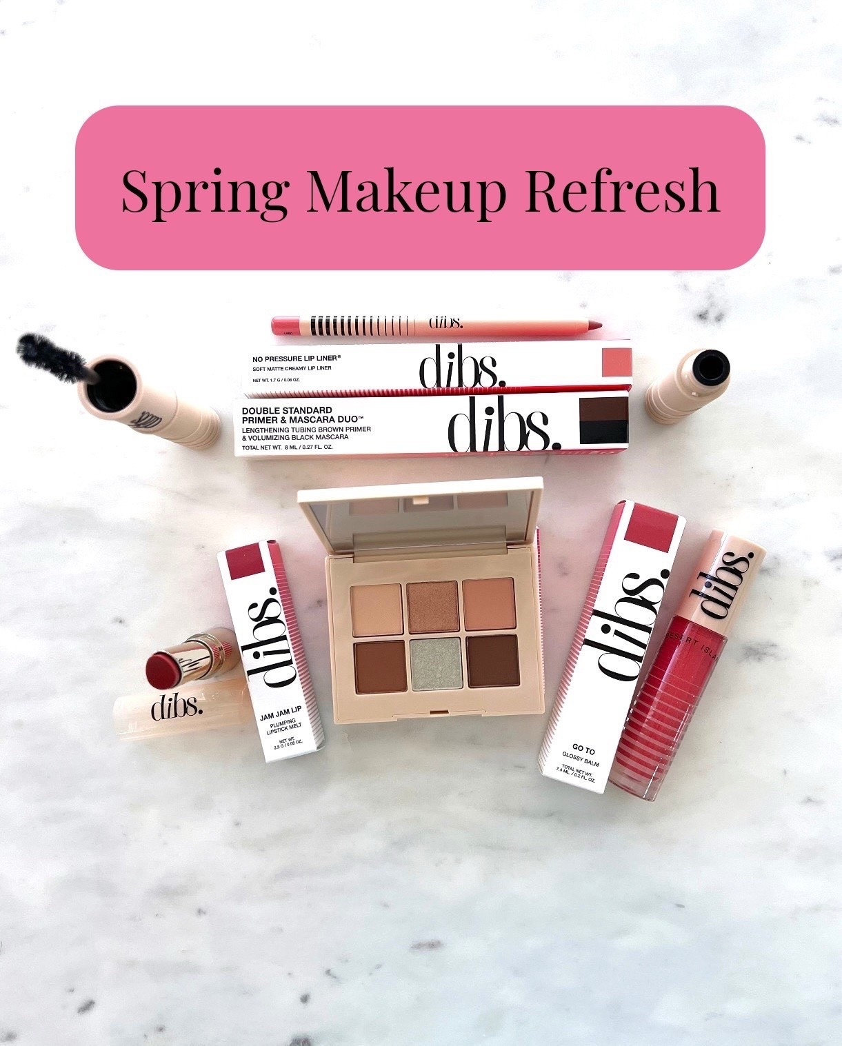💄DIBS BEAUTY: Refresh your face for spring with DIBS. #dibsbeauty @DIBS Beauty      

🎨I’m sharing beautiful eyeshadow palettes, mascara, lipstick, glossy lip balm and lip liner.

💋You’re sure to find all the colors that you love. I sure did!

Eyeshadow - The Palm Pallette
Mascara - Double Standard Primer & Mascara Duo
Glossy Balm - Strawberry Summer
Jam Jam Lip - Raspberry Marmalade 
No Pressure Lip Liner - Girl Talk

#dibs #springbeauty @jtstjtst11 

#LTKSeasonal #LTKOver40 #LTKU #LTKTravel #LTKselfcare #LTKBeauty #LTKSwim #LTKFestival