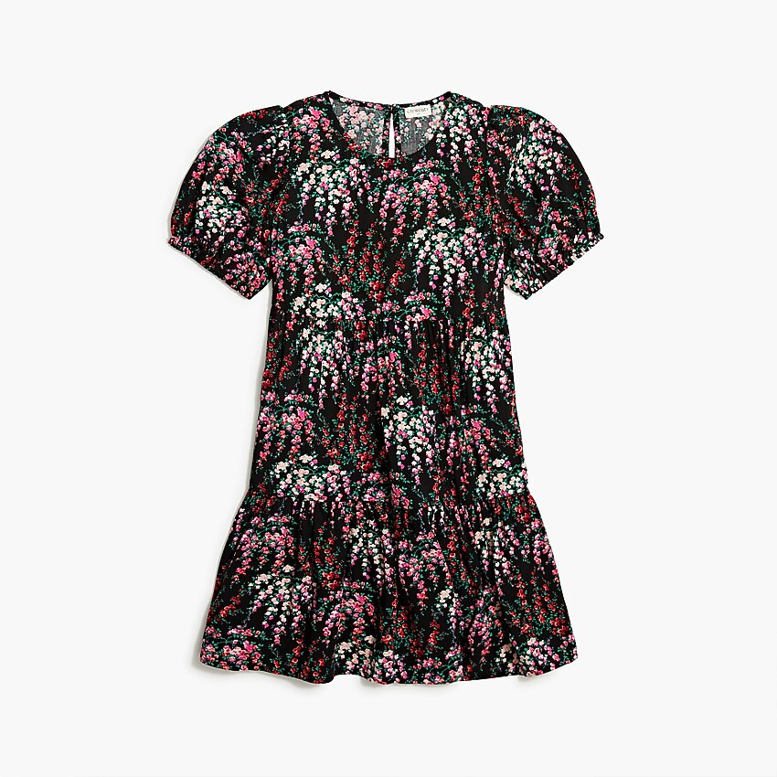 Girls' puff-sleeve dress | J.Crew Factory