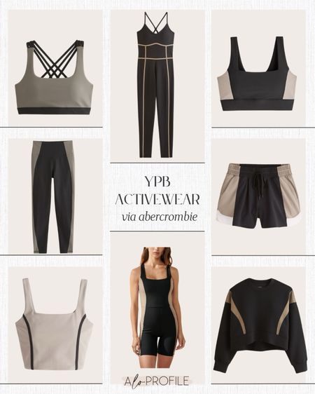 Matching Activewear Outfits // Abercrombie, YPB, neutral activewear, matching active set, matching activewear set, spring activewear, winter activewear, fall activewear, casual outfit, athleisure outfit, Abercrombie outfit, loungewear

#LTKsalealert