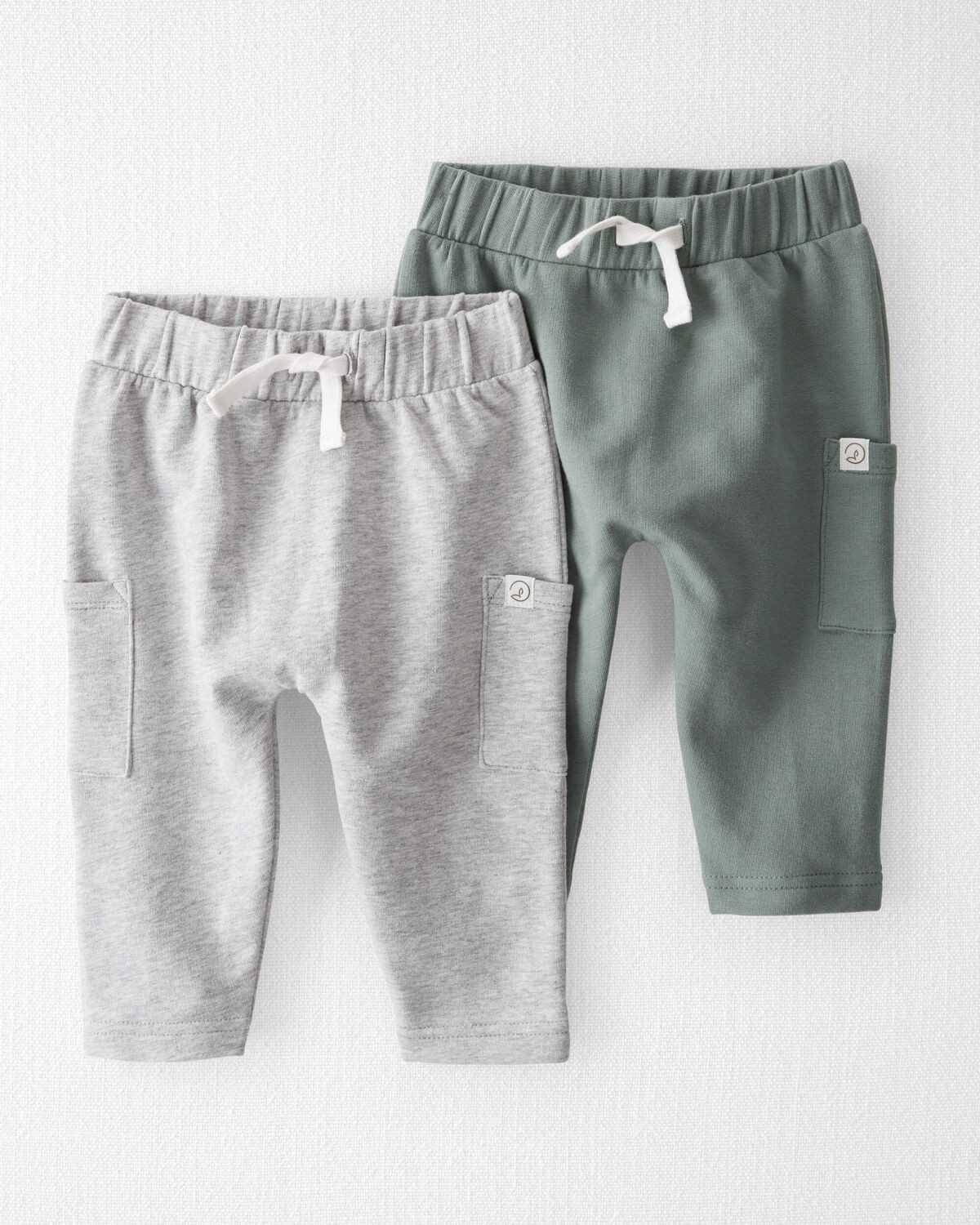 Baby 2-Pack Organic Cotton Pants | Carter's Inc