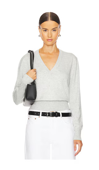 by Marianna Alaina Sweater in Light Heather Grey | Revolve Clothing (Global)