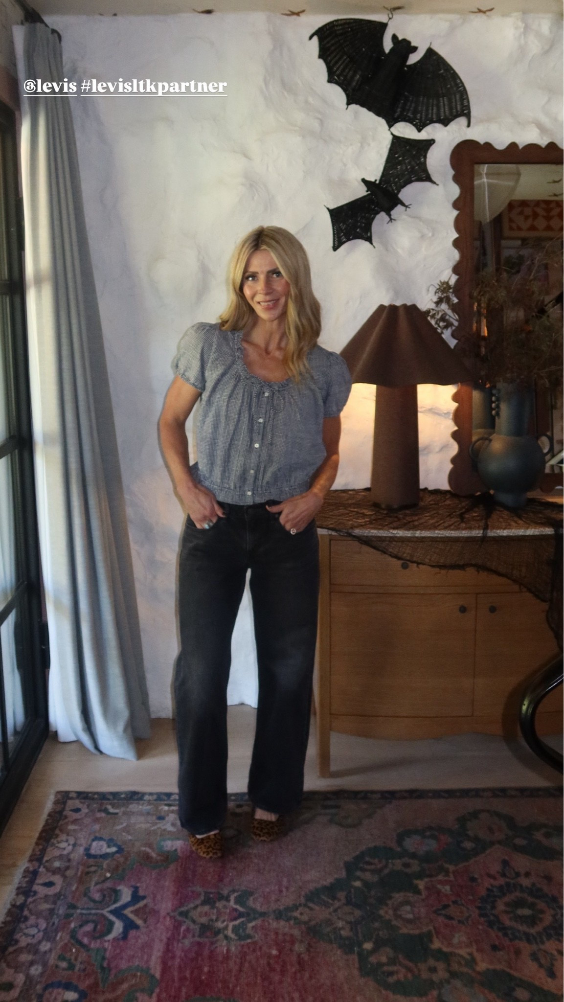 •sized up in the jeans to 27/30, could fit in 26, but sized up looks best 

@levis #LevisLTKPartner