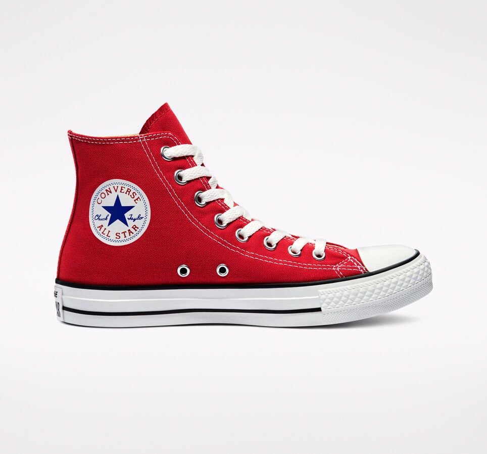 Chuck Taylor All Star Red High Top Shoe | Converse (US)