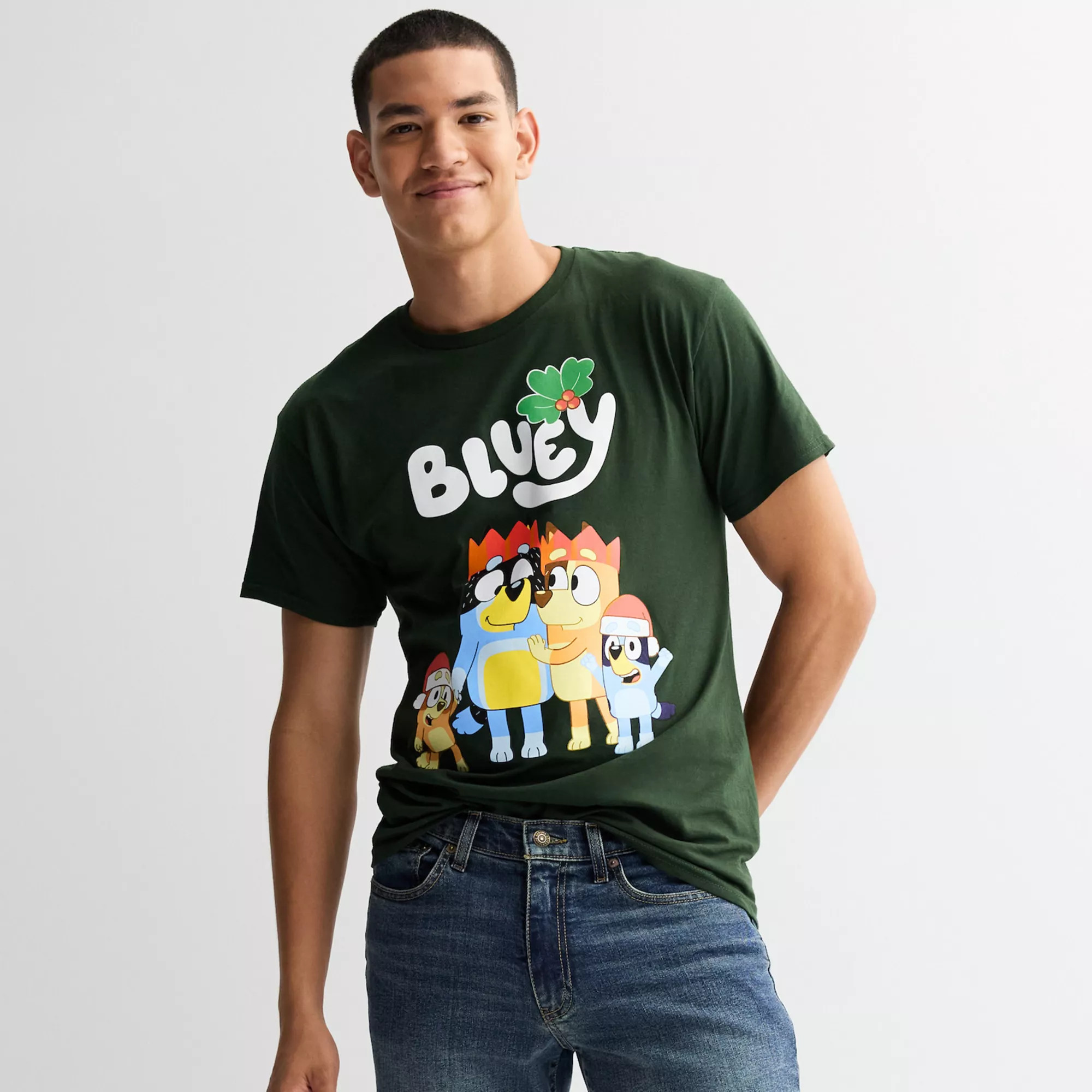 Men's Bluey Family Christmas Graphic Tee | Kohl's