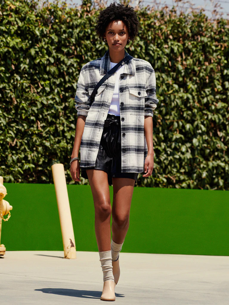 The Shacket Moonstone Plaid | Sanctuary Clothing