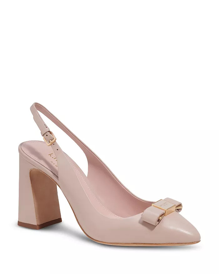 Women's Bowdie Slip On Slingback High Heel Pumps | Bloomingdale's (US)