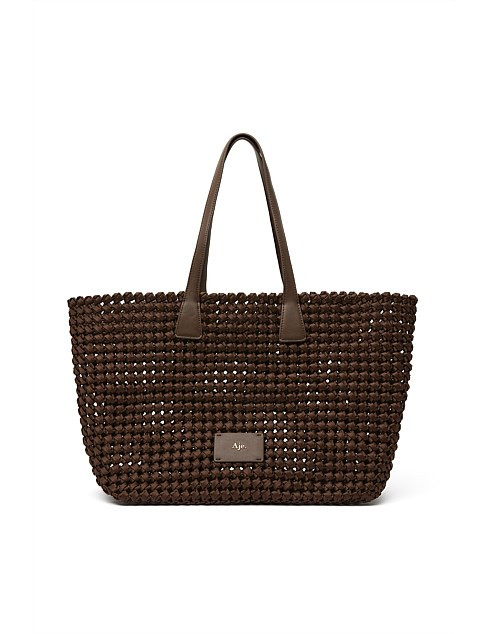 Carter Woven Tote | David Jones (Australia & New Zealand)