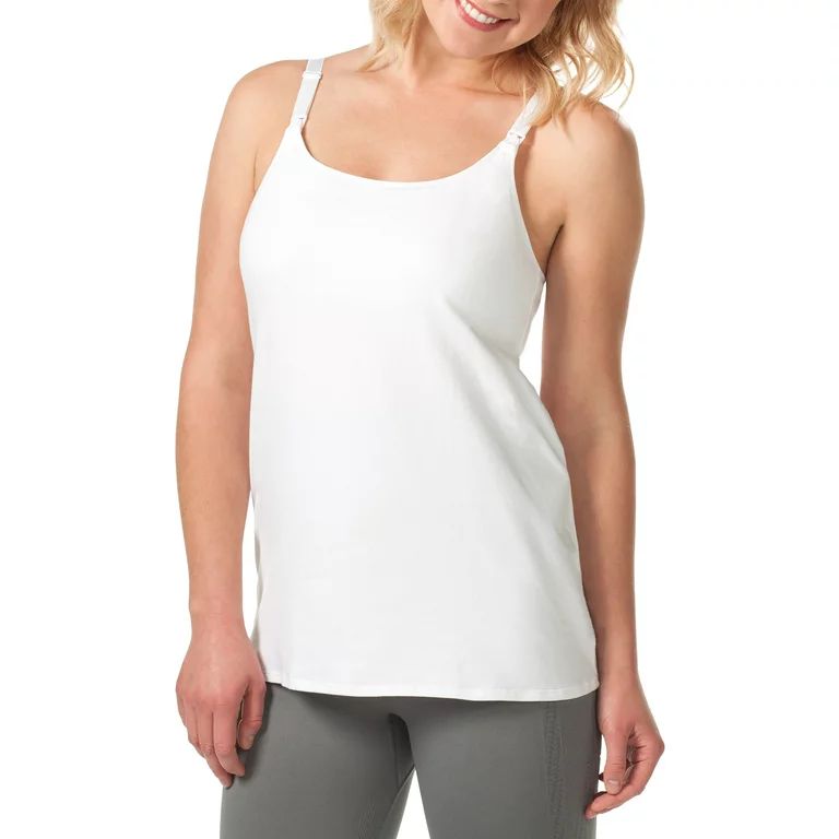 Loving Moments by Leading Lady Maternity Nursing Cami with Shelf Bra, Style L319 , Available in P... | Walmart (US)
