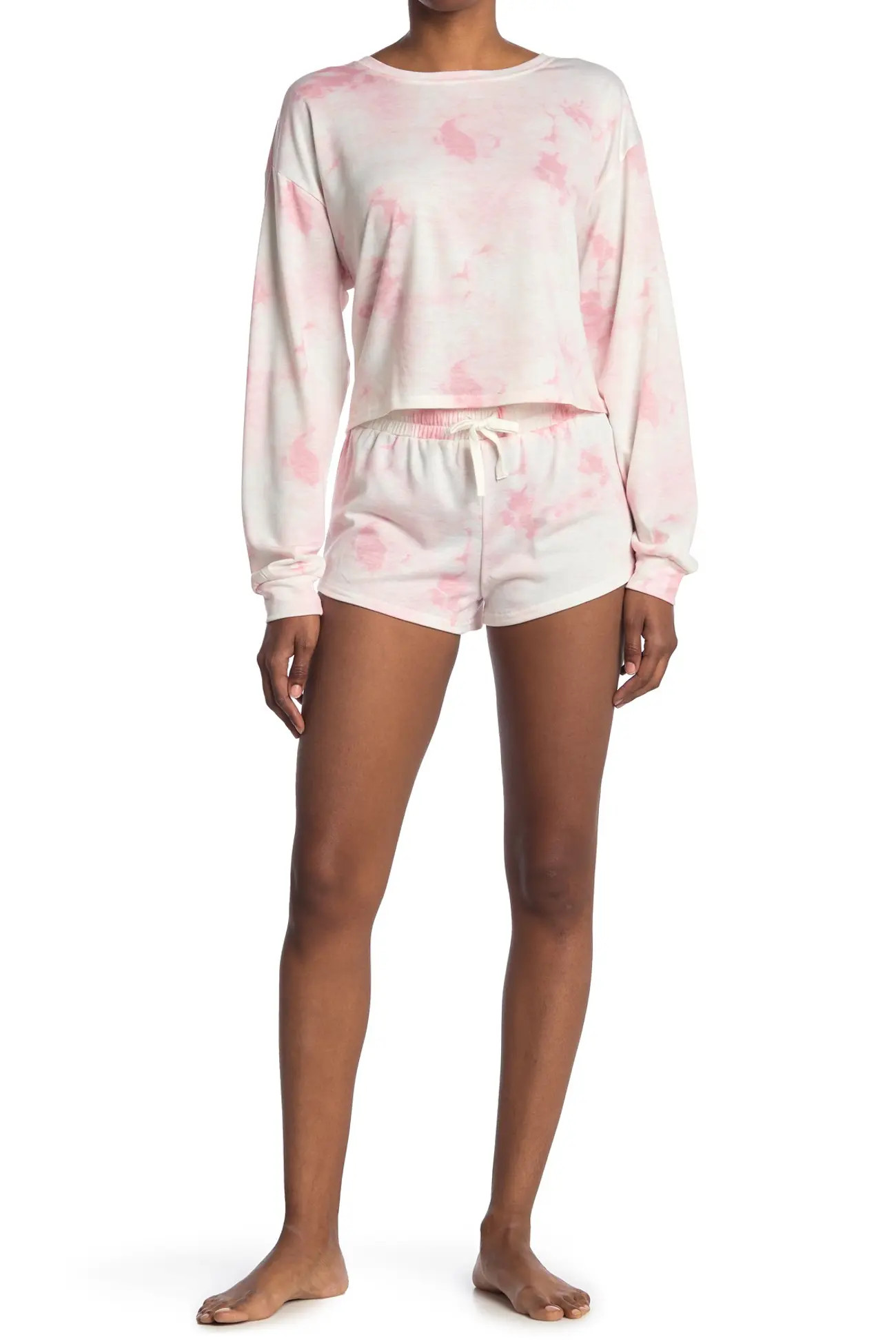 COZY ROZY | Free Spirit Long Sleeve/Shorts Set | Nordstrom Rack | Nordstrom Rack