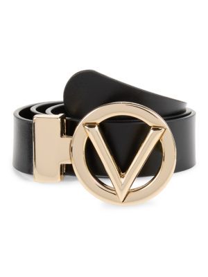 Valentino by Mario Valentino Adela Leather Belt on SALE | Saks OFF 5TH | Saks Fifth Avenue OFF 5TH