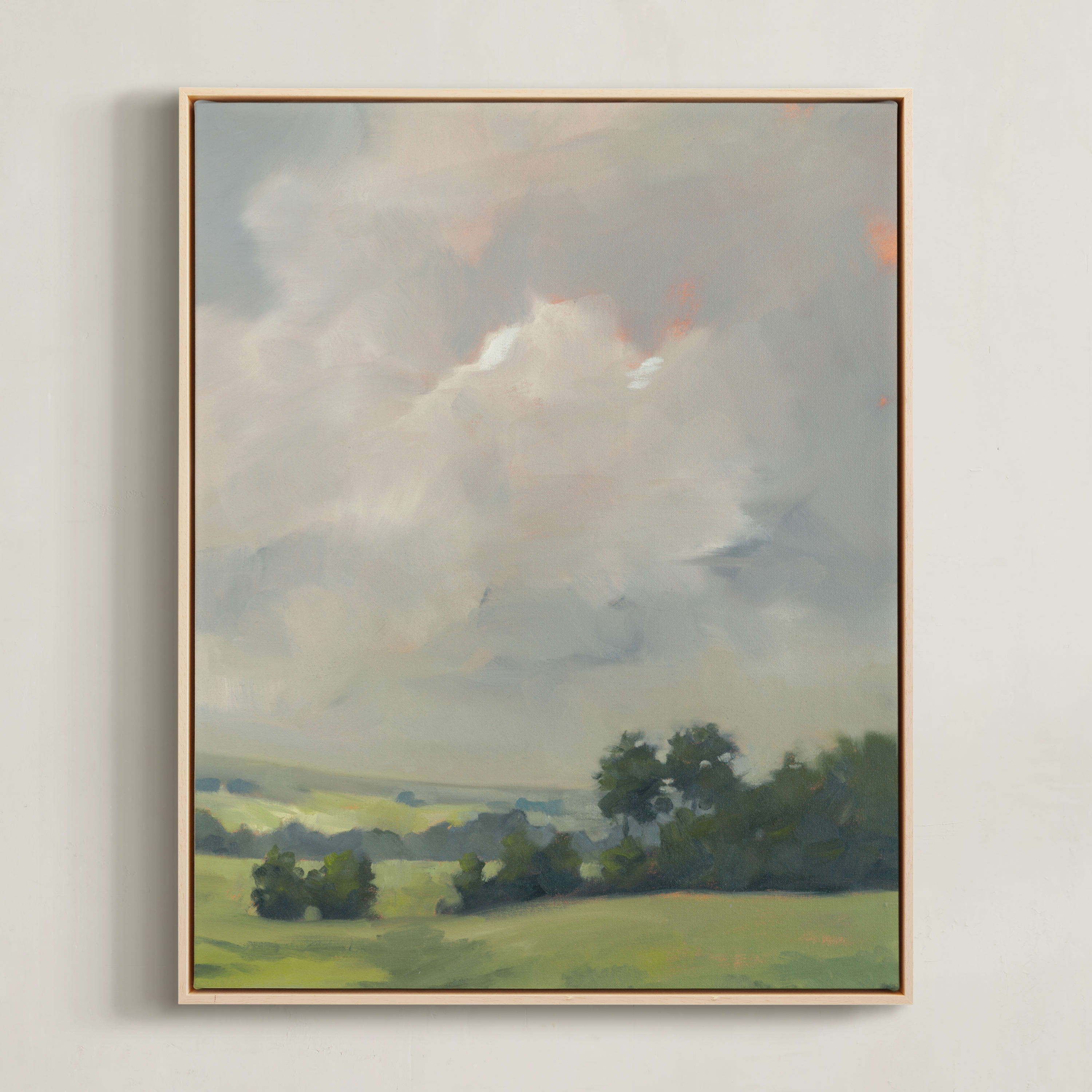 "Rosy Tomorrow II" - Painting Limited Edition Art Print by Stephanie Goos Johnson. | Minted