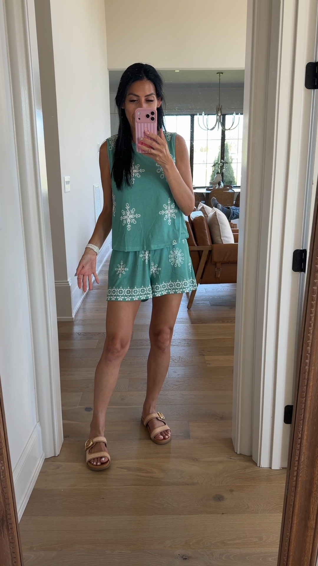 Soft 2 piece set that looks embroidered but it’s actually just a cute print! 

#LTKSeasonal #LTKmomlife #LTKootd