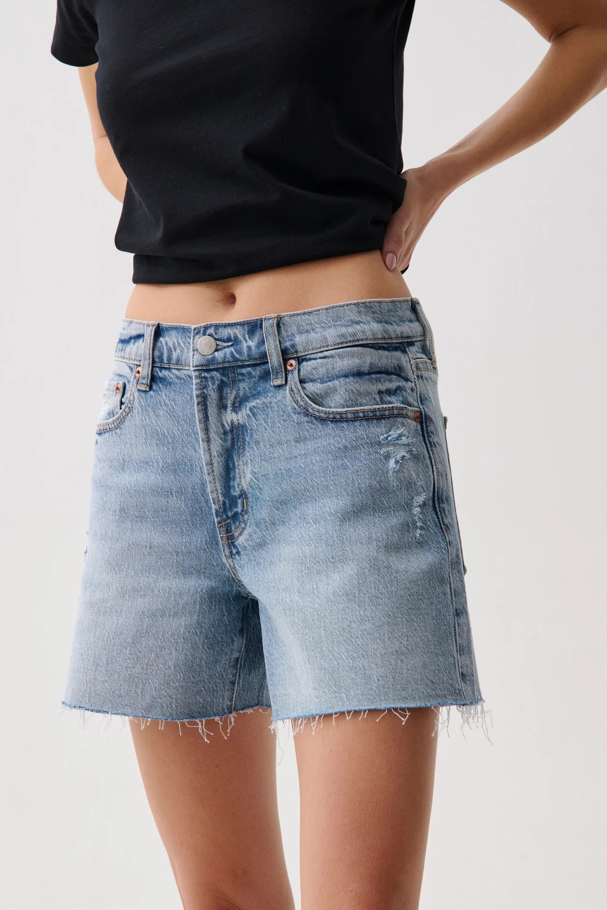 Kennedy Mid Rise Short - Normandy Vintage | Pistola Denim