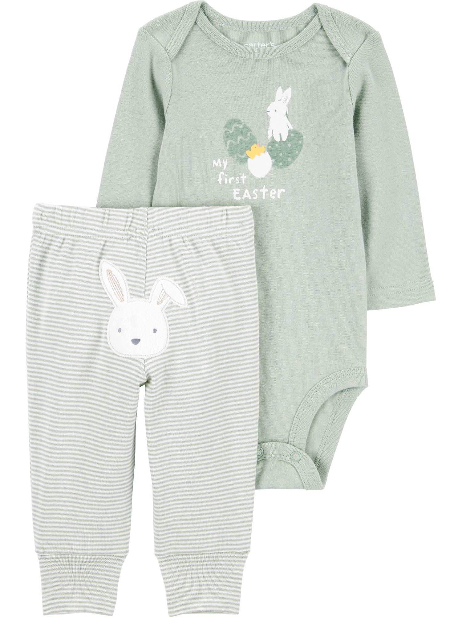 Carter's Child of Mine Baby Unisex Easter Outfit Set, 2-Piece, Sizes Preemie-12 Months - Walmart.... | Walmart (US)