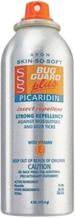 AVON Skin So Soft Bug Guard Plus Picaridin Aerosol Spray \u2014 DEET-Free Insect & Mosquito Repel... | Amazon (US)