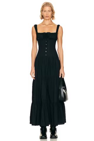 LIONESS Heart Shaped Maxi in Onyx from Revolve.com | Revolve Clothing (Global)