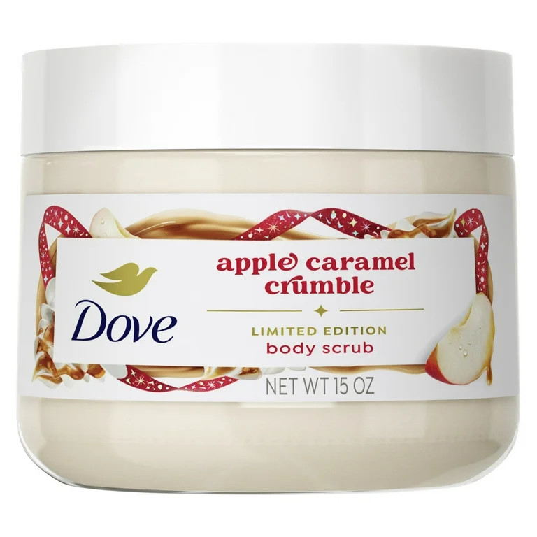 Dove Limited Edition Holiday Treats Body Scrub Apple Carmel Crumb, 15 oz | Walmart (US)