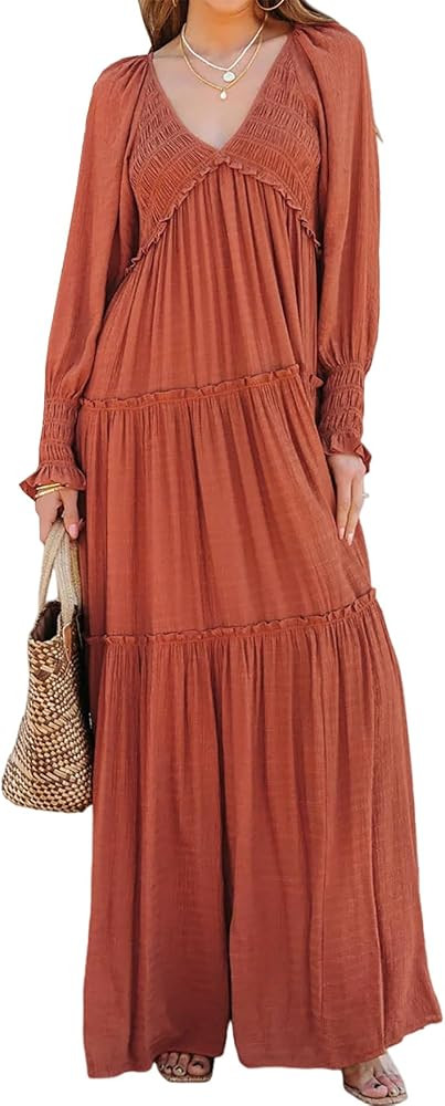 R.Vivimos Maxi Dress Long Dresses | Amazon (US)