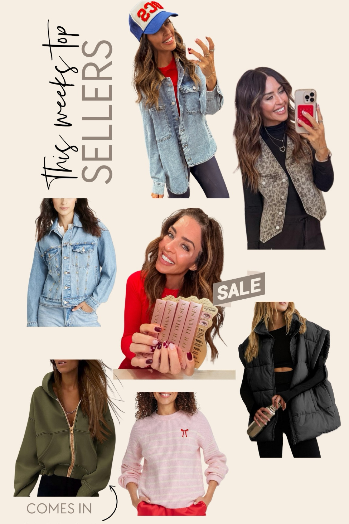 This weeks top sellers!! Things you LOVED. ♥️

#LTKSaleAlert #LTKFindsUnder50 #LTKStyleTip