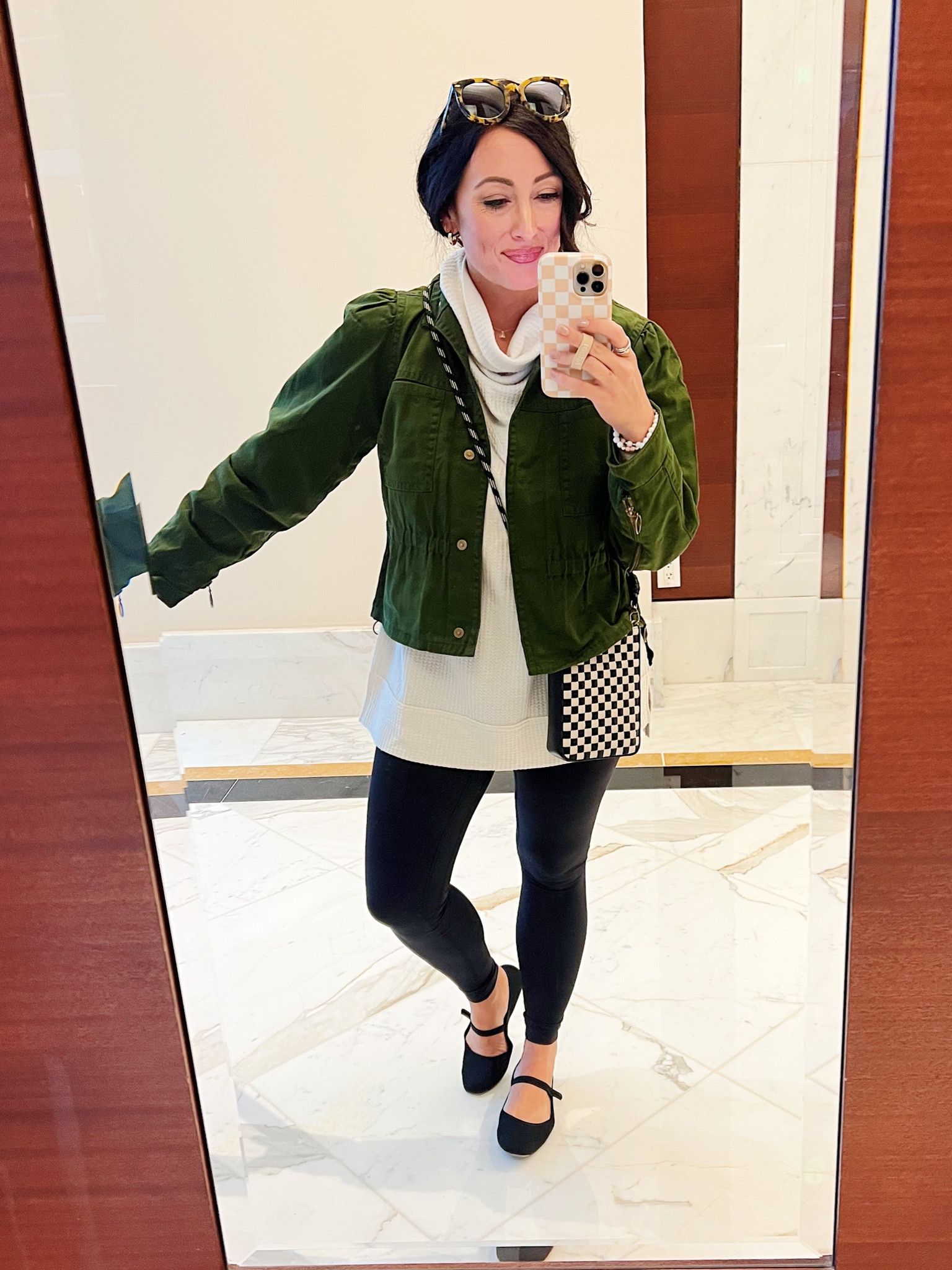 • small Target jacket 
• small loft top
• size 6 leggings
• sized up a size in flats 

#LTKstyletip #LTKSeasonal #LTKfindsunder50