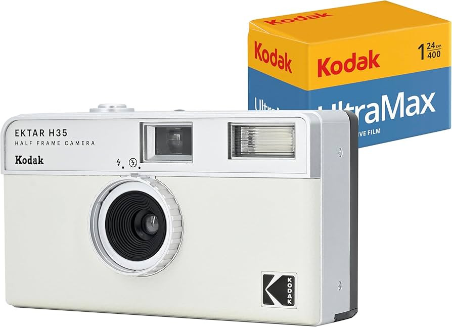 Kodak EKTAR H35 Half Frame 35mm Camera, Reusable, Focus-Free, Lightweight, Easy to Use (Film and ... | Amazon (US)