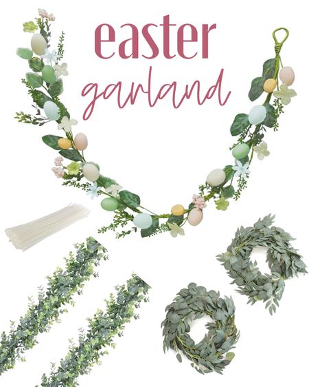 Easter garland supplies 