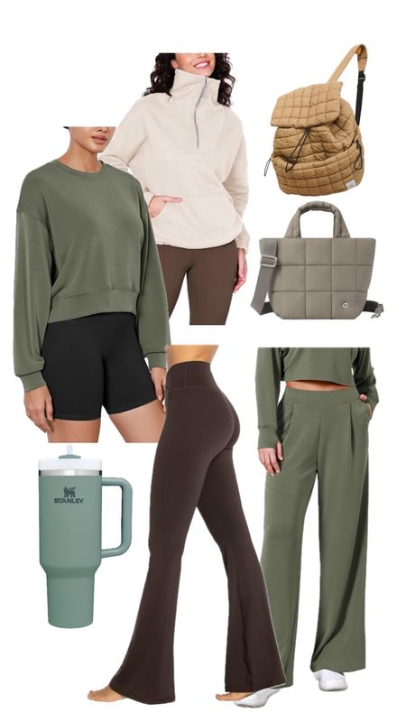 Amazon New fitness and athleisure

Flare leggings, wide leg pants, quilted bag and backpack, cropped sweatshirt, green and brown

#LTKfitness #LTKfindsunder100 #LTKfindsunder50
