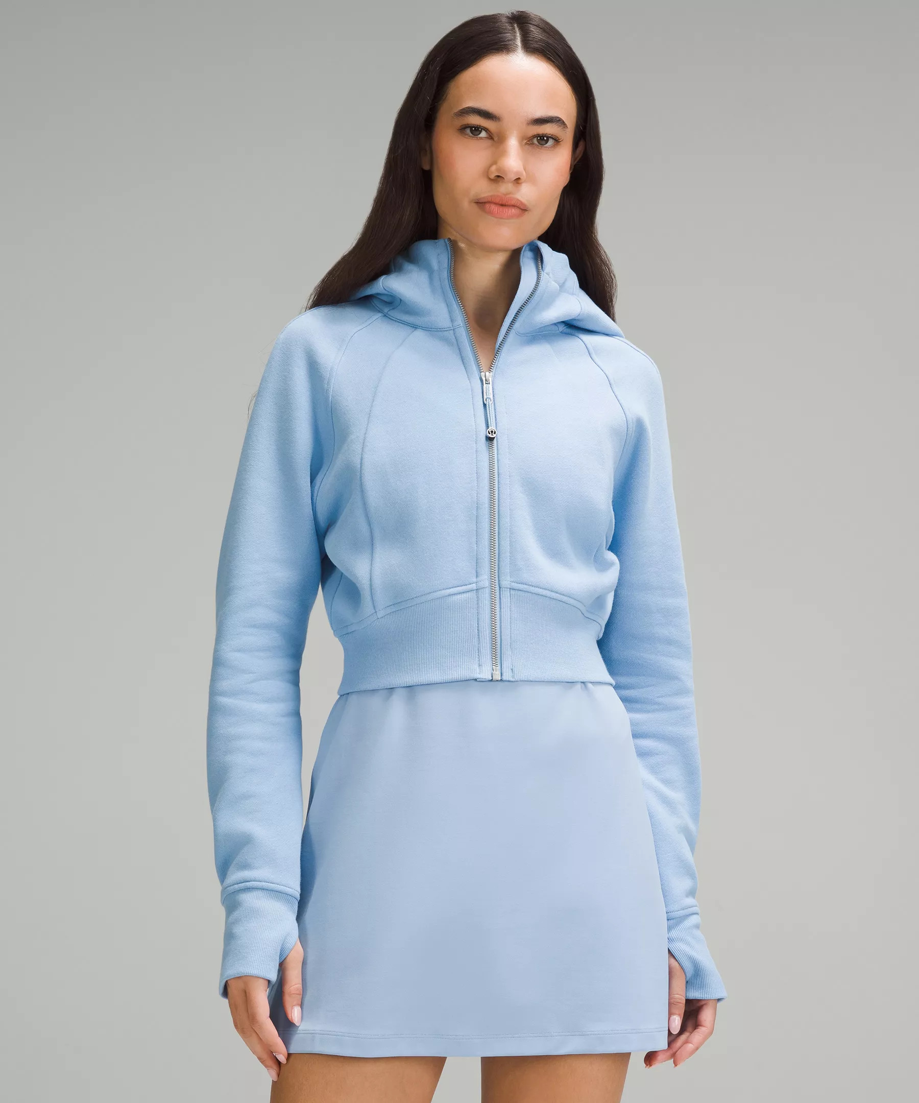 Scuba Full-Zip Cropped Hoodie | Women's Hoodies & Sweatshirts | lululemon | Lululemon (US)