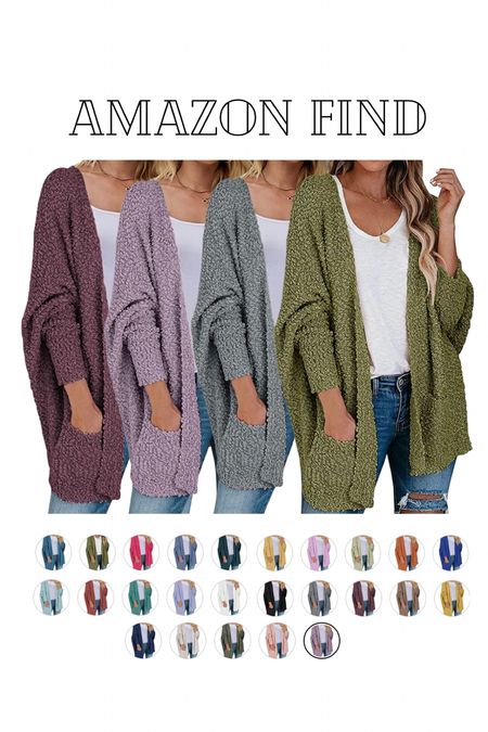 How cute is this Amazon cardigan? I’m here for the long cardigans.. I just can’t decided which color to order. 

#LTKstyletip #LTKunder50 #LTKSeasonal