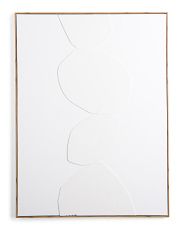 30x40 White Plaster Ovals Wall Art | TJ Maxx