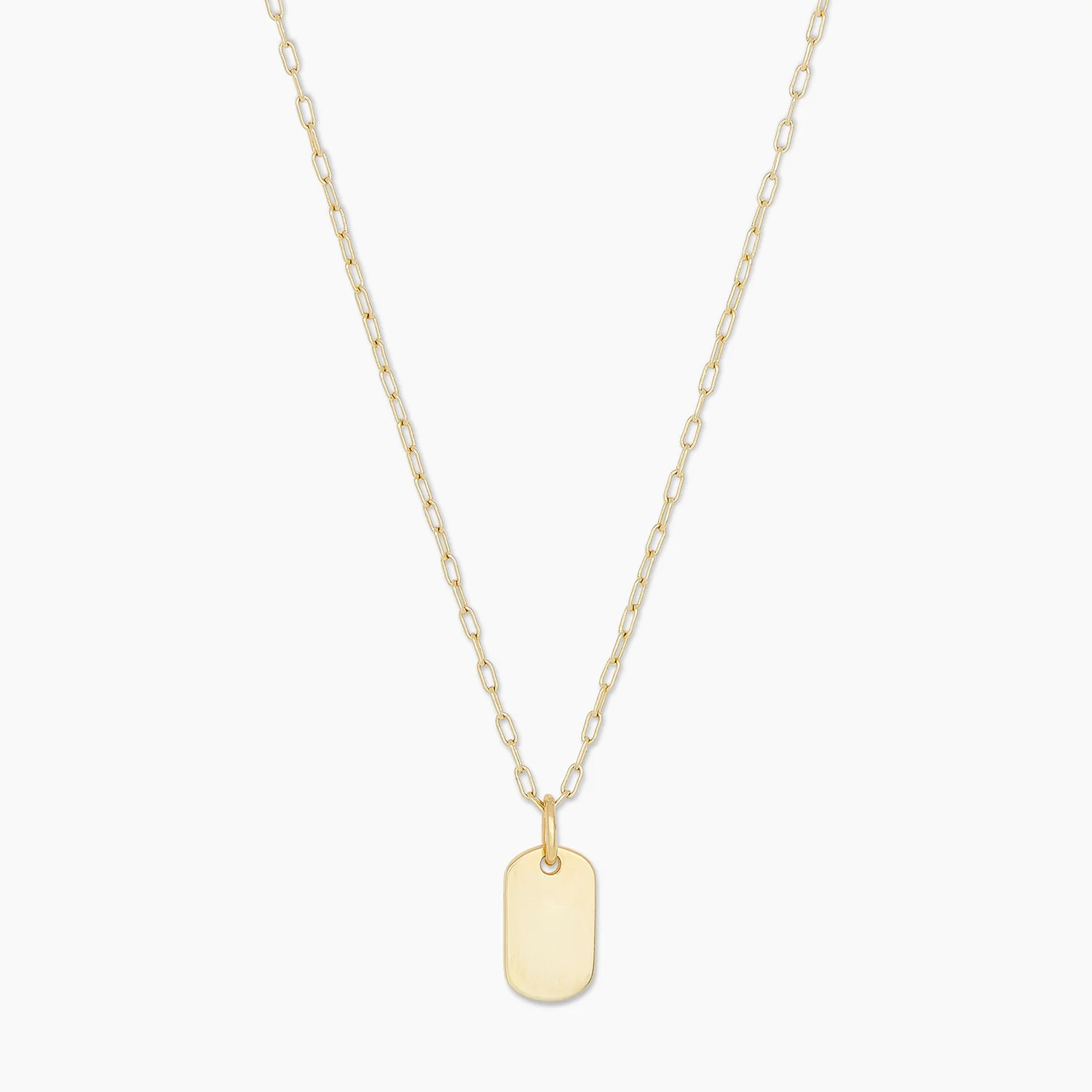 Bespoke Dog Tag Necklace | Gorjana