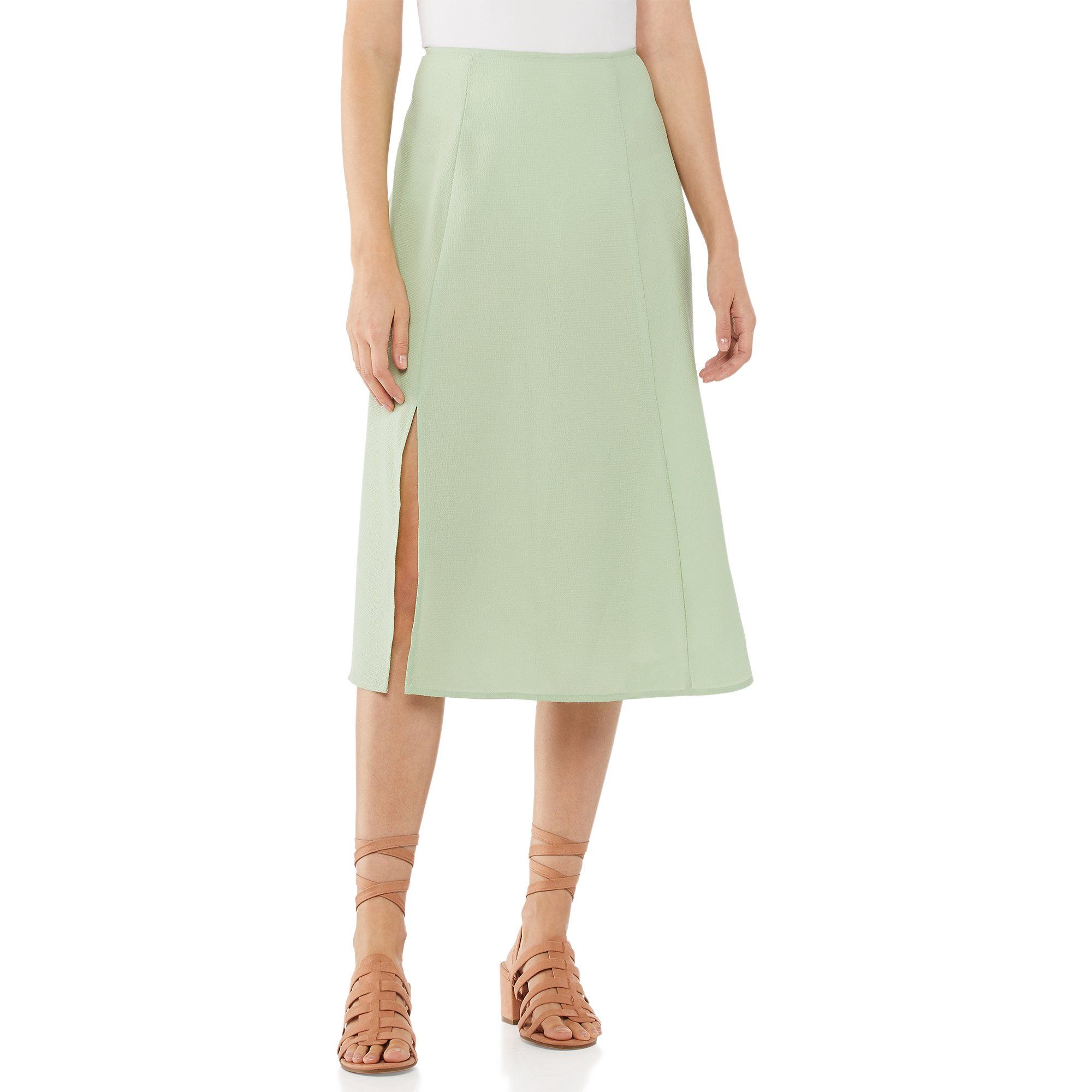 Scoop Women’s Slit Skirt | Walmart (US)
