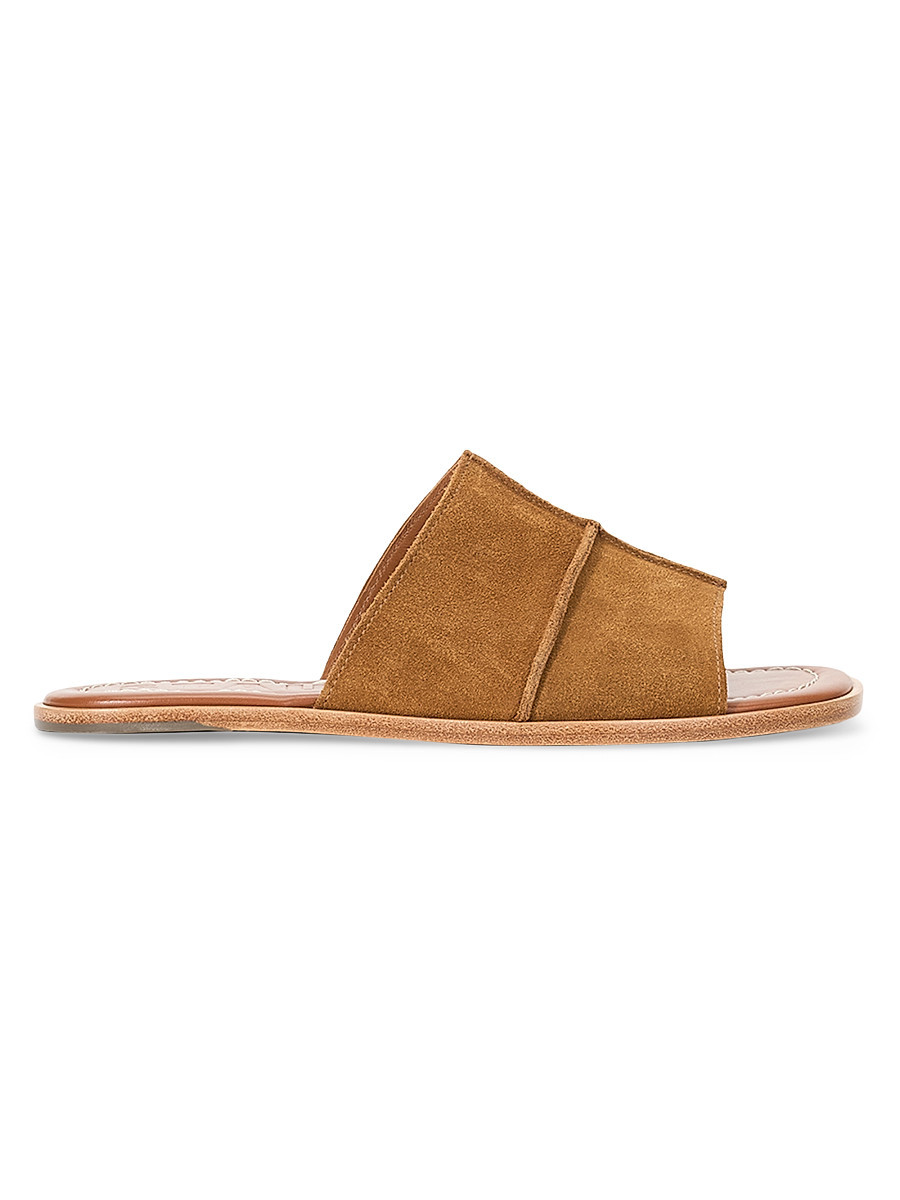 Women's Daniella Suede Sandals - Tan - Size 6 | Saks Fifth Avenue
