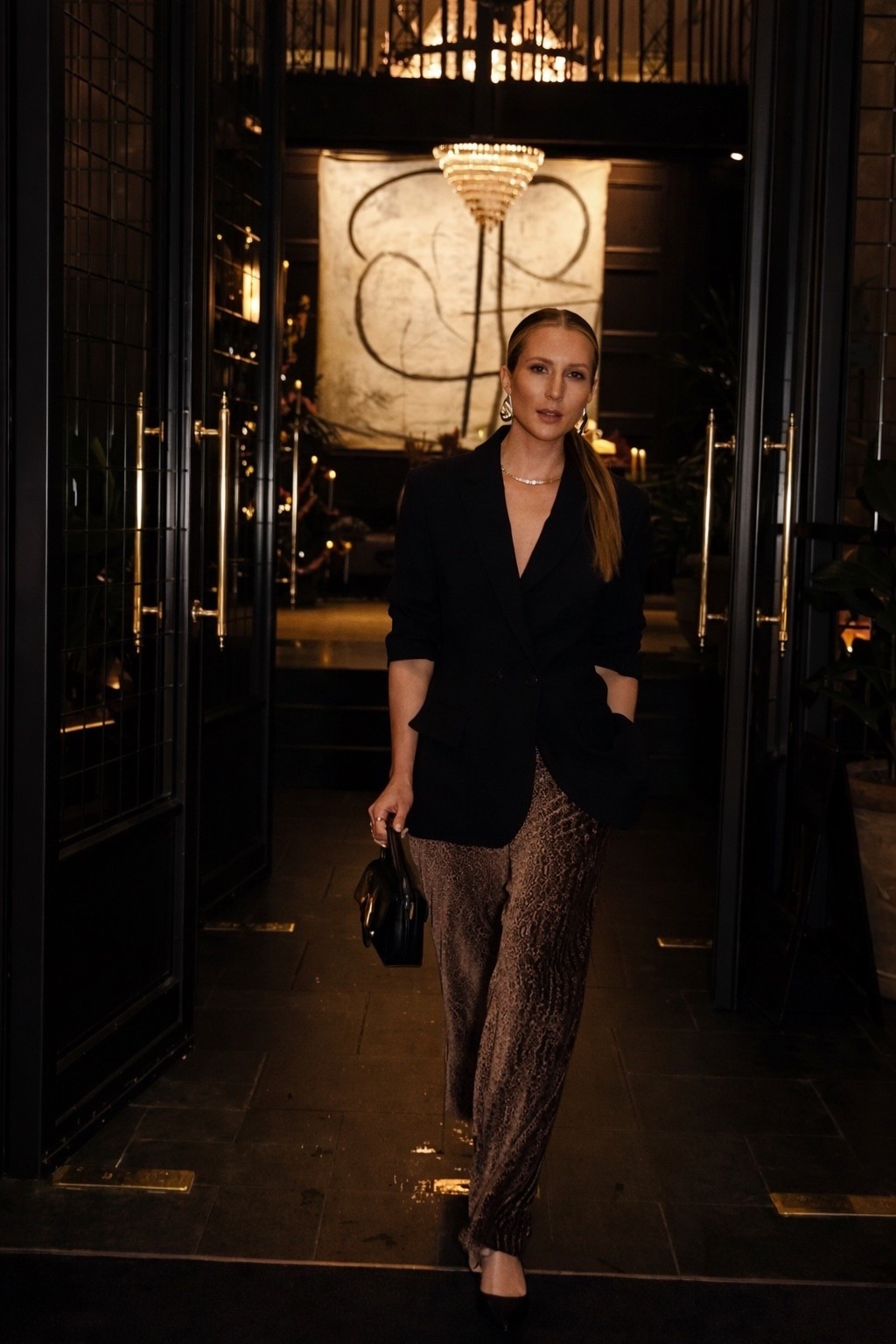 Partywear, party trousers, party shoes, sparkly shoes, black blazer, party bag, Marks & Spencer, diamond necklace, oversized earrings, party outfit, New Year’s Eve outfit, gold earrings, velvet trousers, gold trousers 

#LTKfestive #LTKdatenight #LTKpartywear