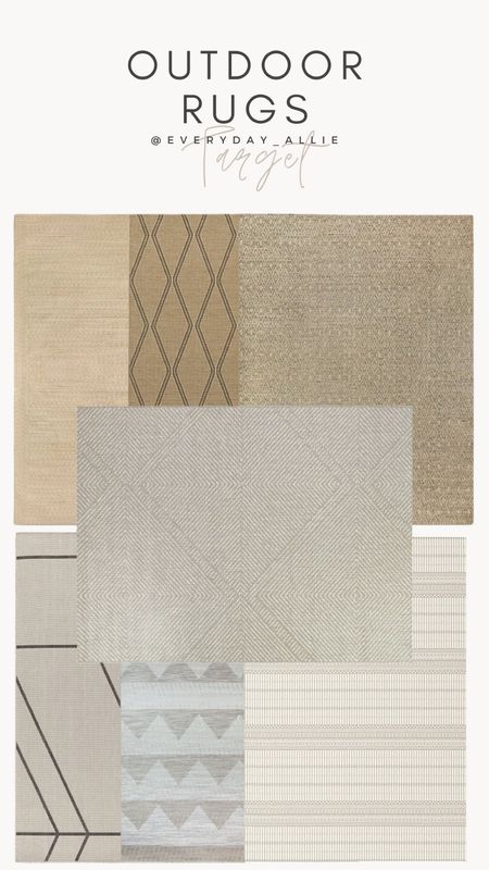 Outdoor rugs at Target. 

Target circle week, target outdoor, target rugs, modern rugs

#LTKhome #LTKxTarget #LTKstyletip