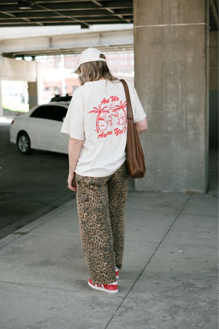 Spring styles
Leopard jeans
Graphic tee


#LTKmidsize #LTKSeasonal #LTKstyletip