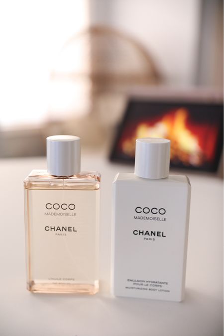 All season skin glow Chanel body oil and cream combo