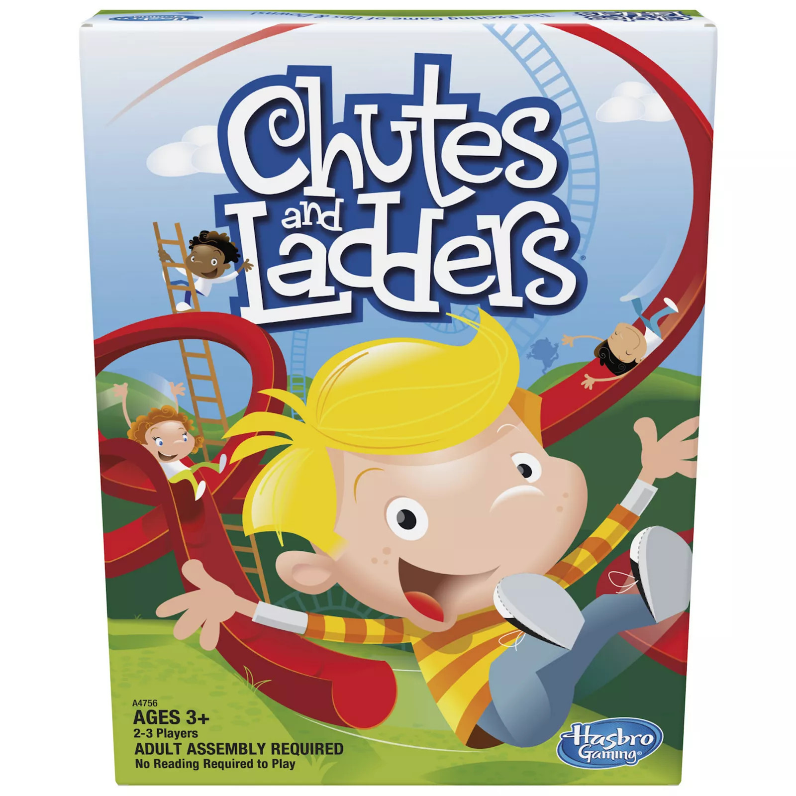 Chutes & Ladders Game by Hasbro, Multicolor | Kohl's
