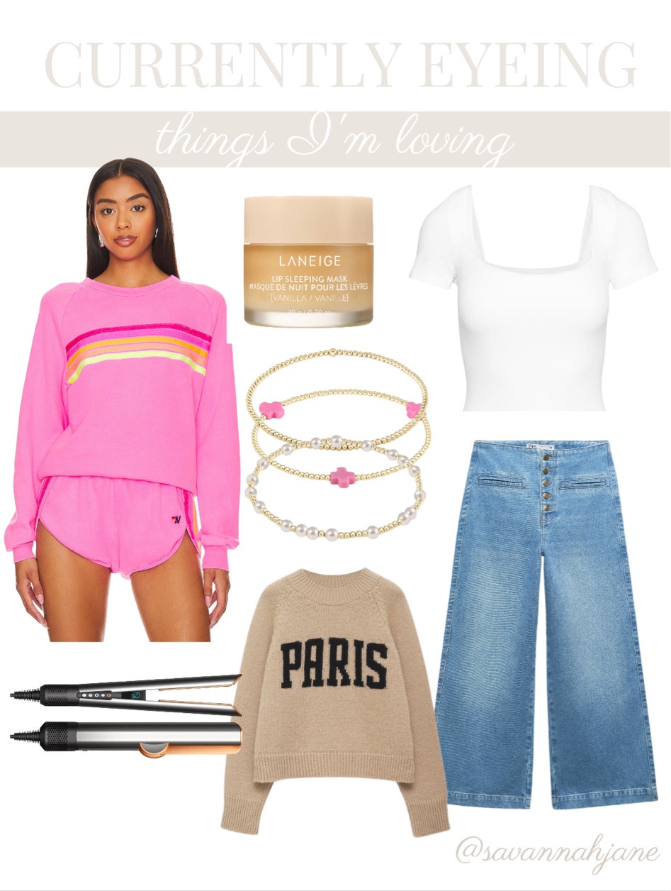 Current style favorites💓💓 jeans are Zara and bracelets are enewton!! Capsule wardrobe wardrobe staples chic sweater chic style I classic style preppy style I classic preppy style I old
money style |teen girl fashion | teen girl classic fashion | teen girl style teen girl outfit inspo fall outfit inspo trending fall I fall trending I fall trending outfits I fall essentials ugg platform minis | fall sweaters | staple sweaters trending sweaters chic sweaters teen girl sweaters | fall outfit inspiration | fall style | fall wardrobe staples Zara outfit H&M outfit | Stockholm style Stockholm stil| Stockholm fashion trending fashion trending jeans trending boots trending sweaters | must have sweaters I gold hoop earrings classy style I fall basics classic style old money style coastal granddaughter style airport outfit travel outfit loungewear teen girl loungewear fall loungewear comfy loungewear | European style | MANGO style I MANGO outfits | Colorful outfit inspo colorful winter outfit 

#LTKstyletip #LTKunder50 #LTKSeasonal