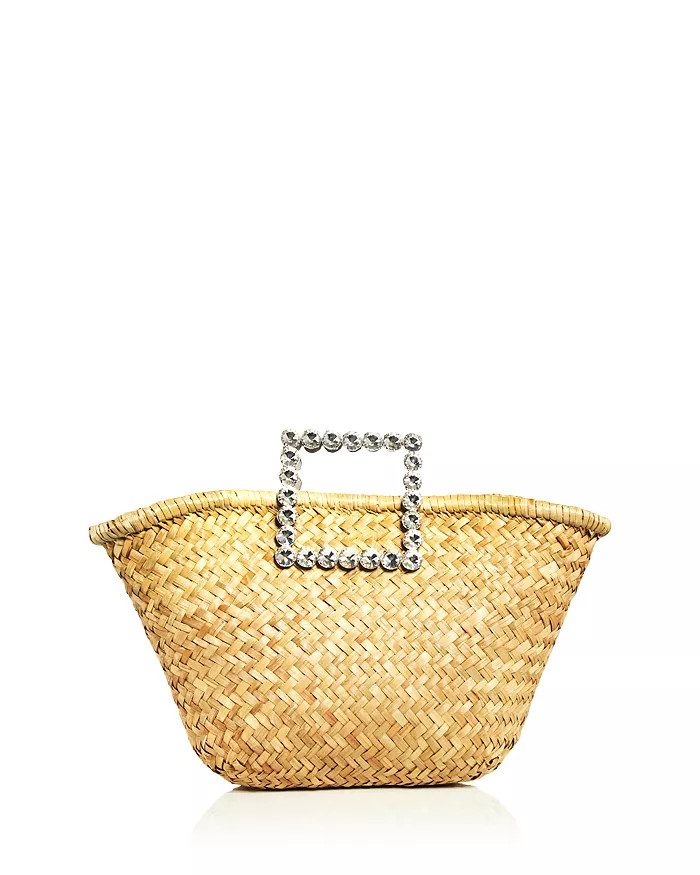 Crystal Raffia Tote - 100% Exclusive | Bloomingdale's (US)